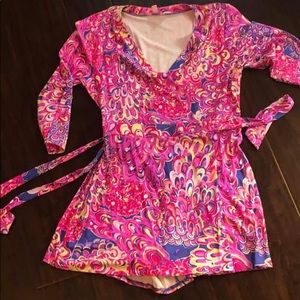 NWOT Karlie Wrap Romper XL